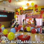 Cars-themed Balloon Decoration at Hannah's Party Place