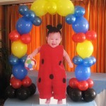 Celebrant Standee in Mickey Mouse Costume