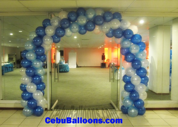 Christening Balloon Arch at CICC