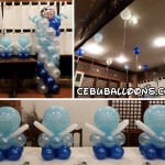 Christening Balloons with a touch of Mickey & Minnie at Patio Isabel