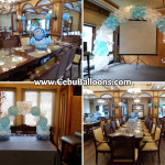 Christening Decor Package for a Boy at Pino Restaurant 2nd Floor