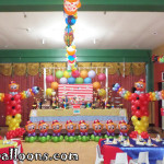 Clown Theme Balloon Decoration at Hannah's Function Room