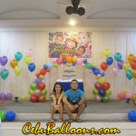 Colorful Balloon Decoration at Orchard Hotel
