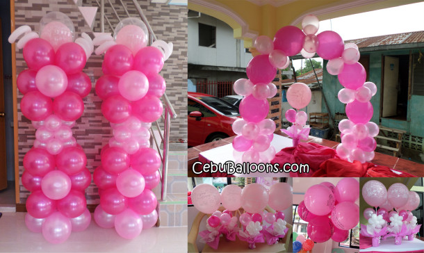 Decoration Package for a Girl’s Christening at Liloan | Cebu Balloons ...