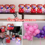 Disney Princess Balloon Centerpieces & Flying Balloons at LEMCO