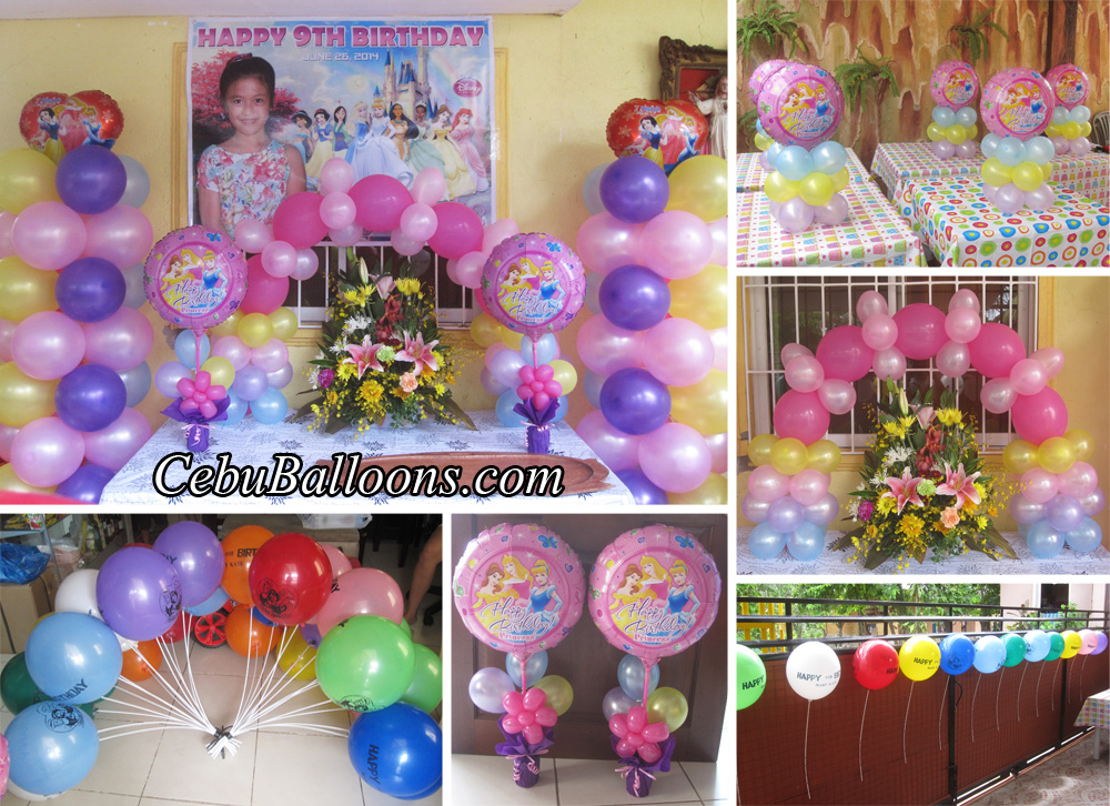 Disney Princess Balloon Decoration Package at Tayud Liloan | Cebu ...