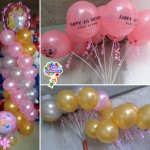 Disney Princess Balloon Pillars and Stick Balloons for Pick-up