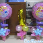 Disney Princess and Number 1 Centerpieces