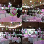 Hello Kitty Balloon Decoration at Family Farm Grill Lapulapu