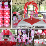 Hello Kitty Balloon Decoration with Pabitin at Orosia Food Park