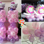Hello Kitty Balloon Decors for a Residence in AS Fortuna