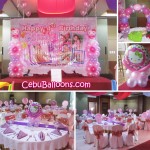 Hello Kitty Balloon Setup at Allure Hotel Function Room