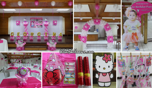 Hello Kitty Decor & Kiddie Party Needs at Sacred Heart Center