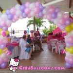 Hello Kitty Entrance Arch at Gallego Private Resort