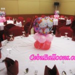 Hello Kitty Mylar with Small Balloons