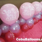 It's a Girl Balloon Centerpieces