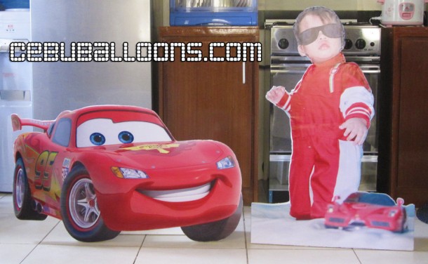 Lightning McQueen and Enzo's Standee