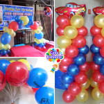 McQueen Balloon Decoration at Pereville Subdivision