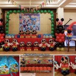 Mickey Mouse Balloon Decor, Loot Bags, Photobooth, etc at Sugbahan Restaurant