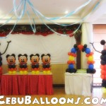 Mickey Mouse Balloon Decoration at Sugbahan