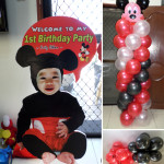 Mickey Mouse Party Package for Fritz Ethan's 1st Birthday at Yati Liloan