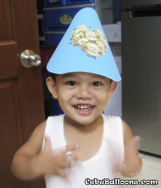 Minion Party Hat (Light Blue)