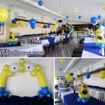 Minions (Despicable Me) Balloon Setup at Antonio's Place