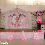 Minnie Mouse Balloon Decors at TLC for Lara Angela’s 1st Birthday