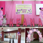 Minnie Mouse Birthday Decoration for Keana Jane at Cebu Chamber of Commerce