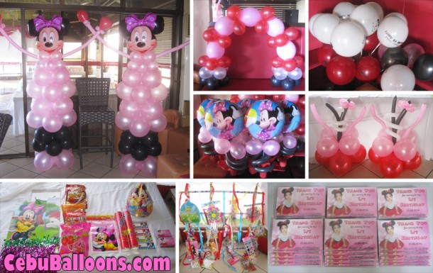 Minnie Mouse Decor & Party Package at Mactan Pension House