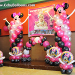 Minnie Mouse Decors for Bree's 1st Birthday at Hannah's Ground Floor