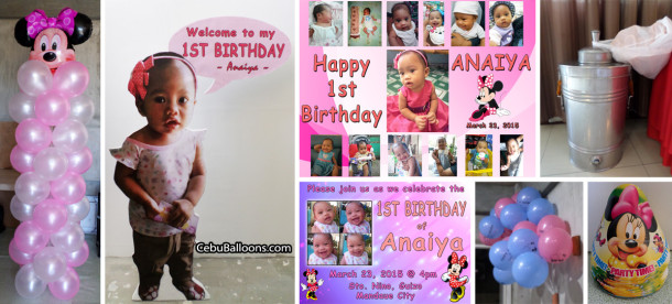 Minnie Mouse Party Package with Clown Host at Guizo Mandaue
