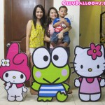 My Melody, Hello Kitty and Kero Keroppi Standees