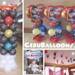 Racing Theme Balloon Decoration at Hannah’s Function Room