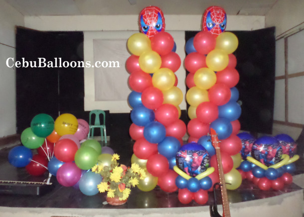 Spiderman Balloon Decor Package at IGLC Montessori School