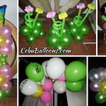 Tinkerbell Balloon Setup at URL Resto Lounge