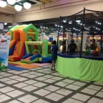 Trampoline and Inflatable (Playhouse)