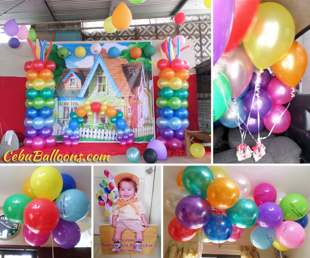 Up theme Balloon Decoration at Canduman Riverside (Kurt's 1st Birthday)
