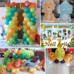 Safari Kiddie Party Decors at a Residence in Basak, Mandaue