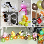 Safari design using twisted Balloons