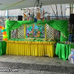 Safari-theme Decors with Party Supplies at Metro Park (Khyle)