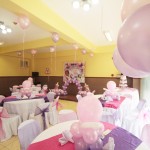 Girl’s Christening Balloon Decoration at Hannah’s