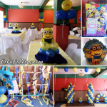 Minions Balloon Decoration (for Zealthiel's 1st Birthday) at Hannah's Ground Floor