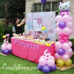 Hello Kitty – Dessert Buffet with Lisa at 7 months pregnant