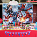 Sweets Buffet Package A – Spiderman Theme
