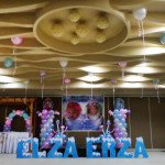 Ceiling Balloons & Stage Decoration at City Suites Ramos