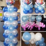 Disney Frozen Balloon Setup for pick-up