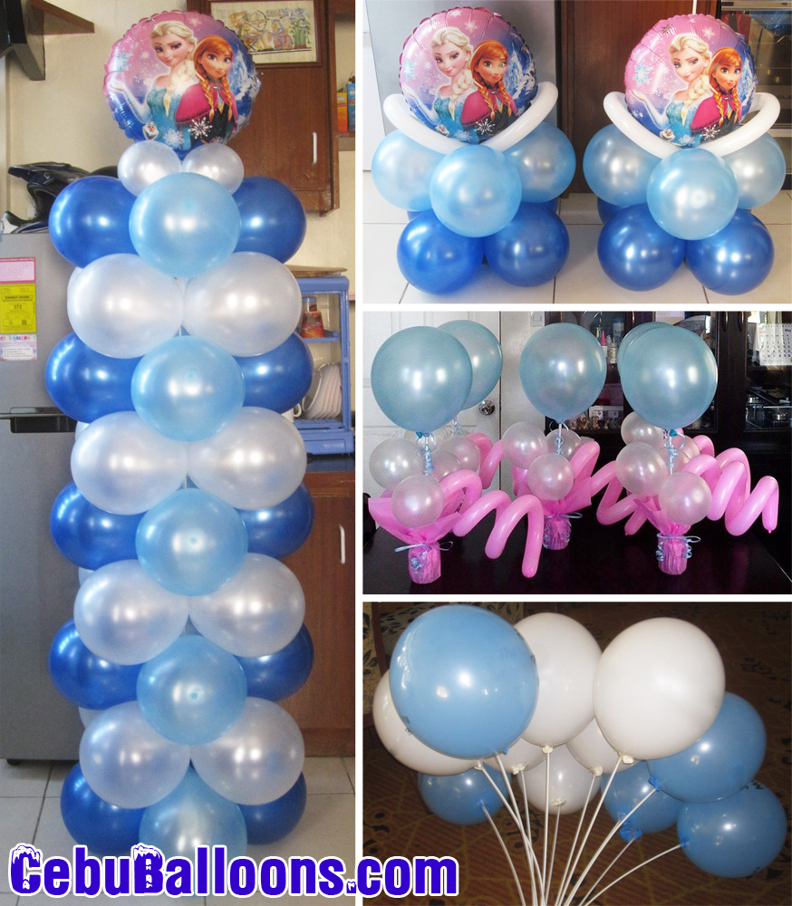 Disney Frozen Balloon Setup For Pick Up Cebu Balloons And Party