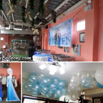 Disney Frozen Balloons & Standees at MIO Rooftop