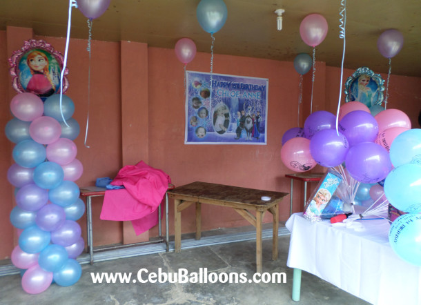 Frozen Decors and Party Supplies at Julies Compound Liloan